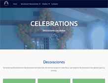 Tablet Screenshot of celebrationscr.com